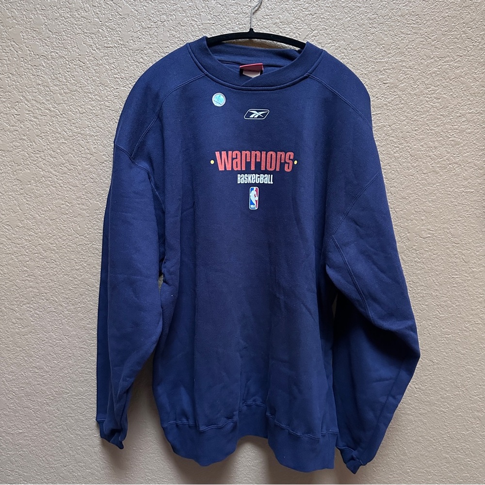 Vintage Reebok Warriors NBA Sweatshirt XL